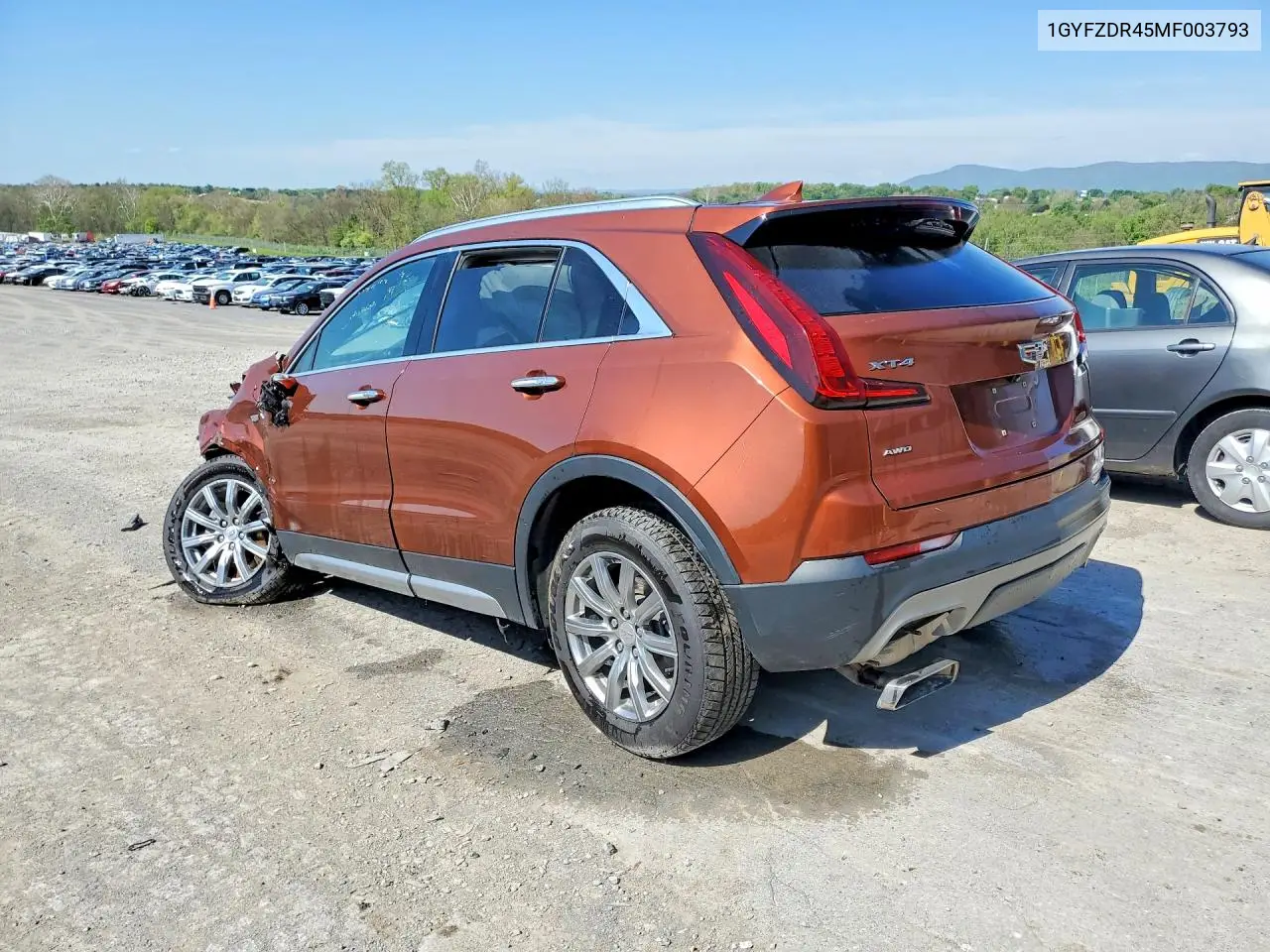2021 Cadillac Xt4 Premium Luxury VIN: 1GYFZDR45MF003793 Lot: 59906246