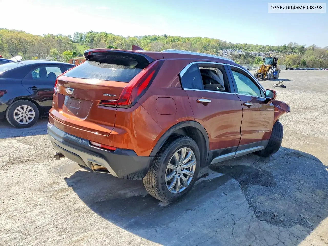 2021 Cadillac Xt4 Premium Luxury VIN: 1GYFZDR45MF003793 Lot: 59906246