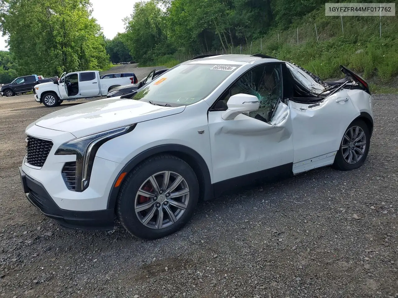 2021 Cadillac Xt4 Sport VIN: 1GYFZFR44MF017762 Lot: 60399536