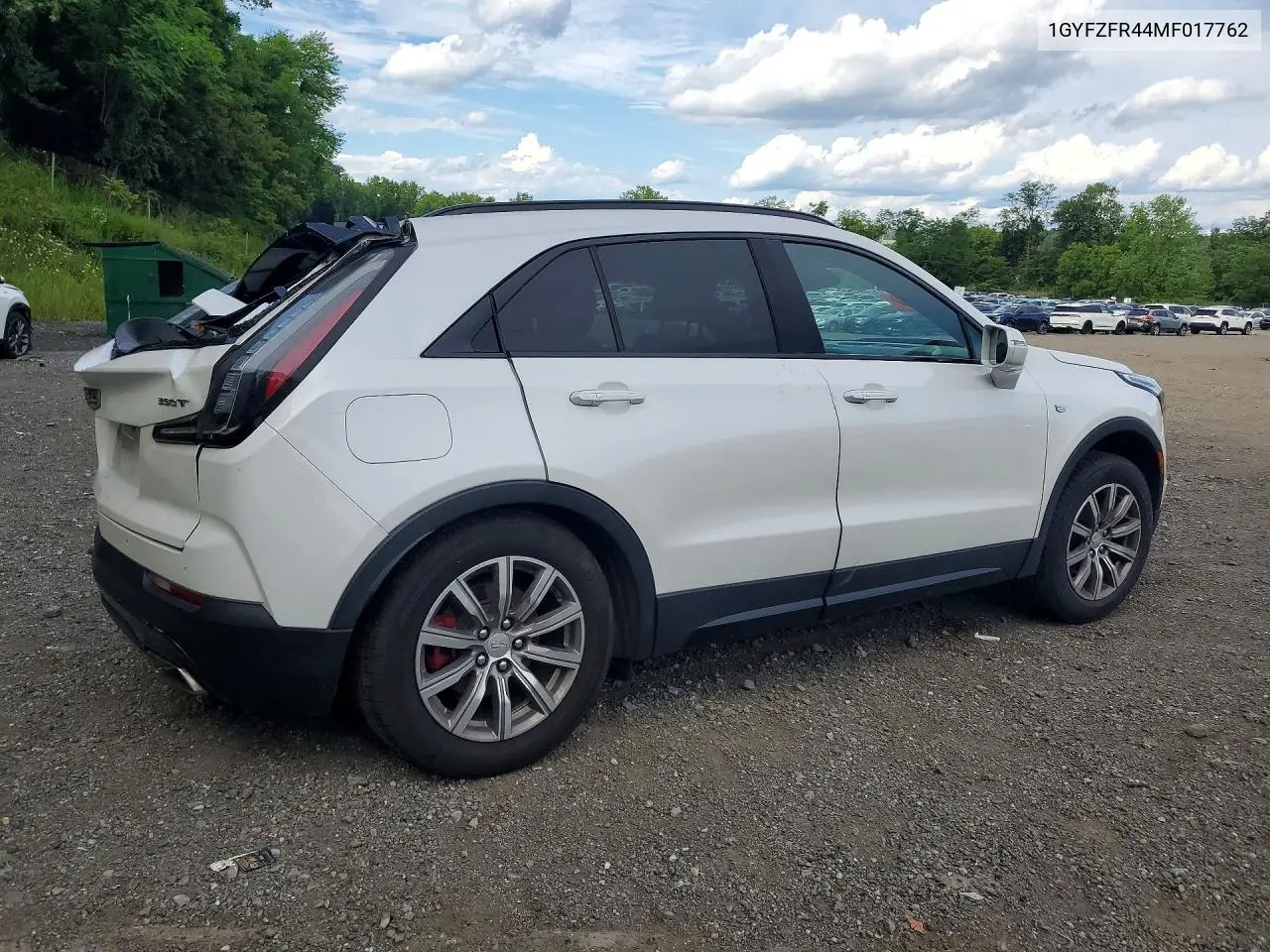 2021 Cadillac Xt4 Sport VIN: 1GYFZFR44MF017762 Lot: 60399536