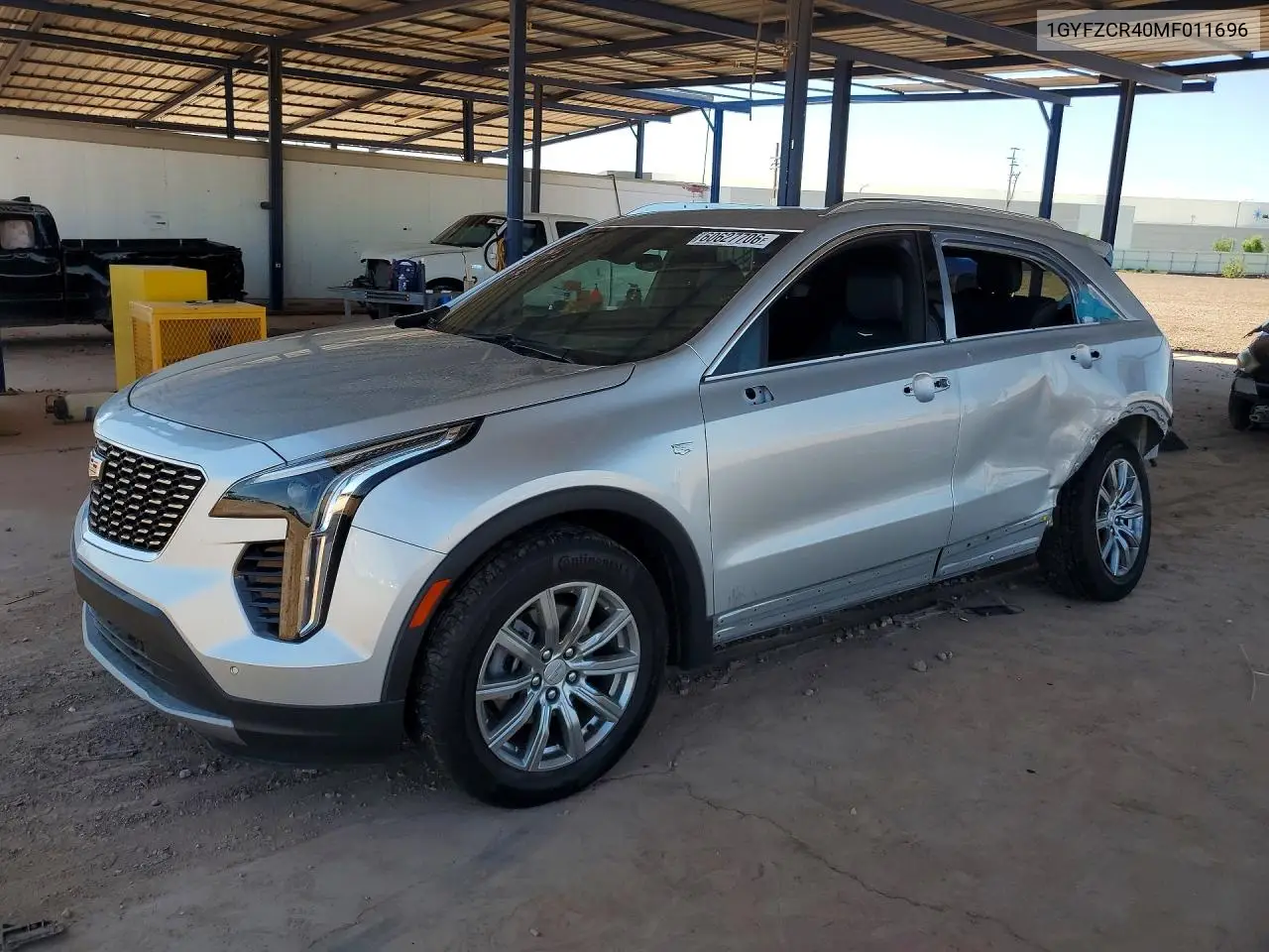 2021 Cadillac Xt4 Premium Luxury VIN: 1GYFZCR40MF011696 Lot: 60627706