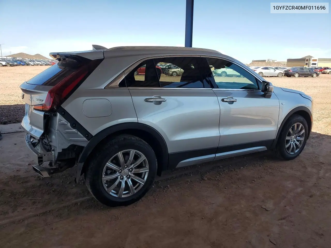 2021 Cadillac Xt4 Premium Luxury VIN: 1GYFZCR40MF011696 Lot: 60627706
