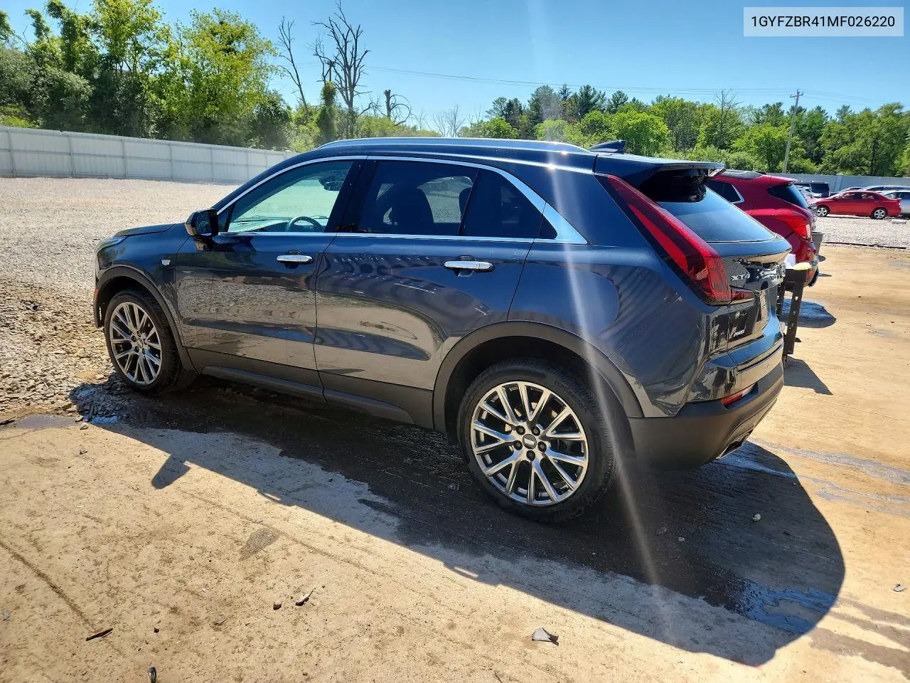 2021 Cadillac Xt4 Luxury VIN: 1GYFZBR41MF026220 Lot: 60635346