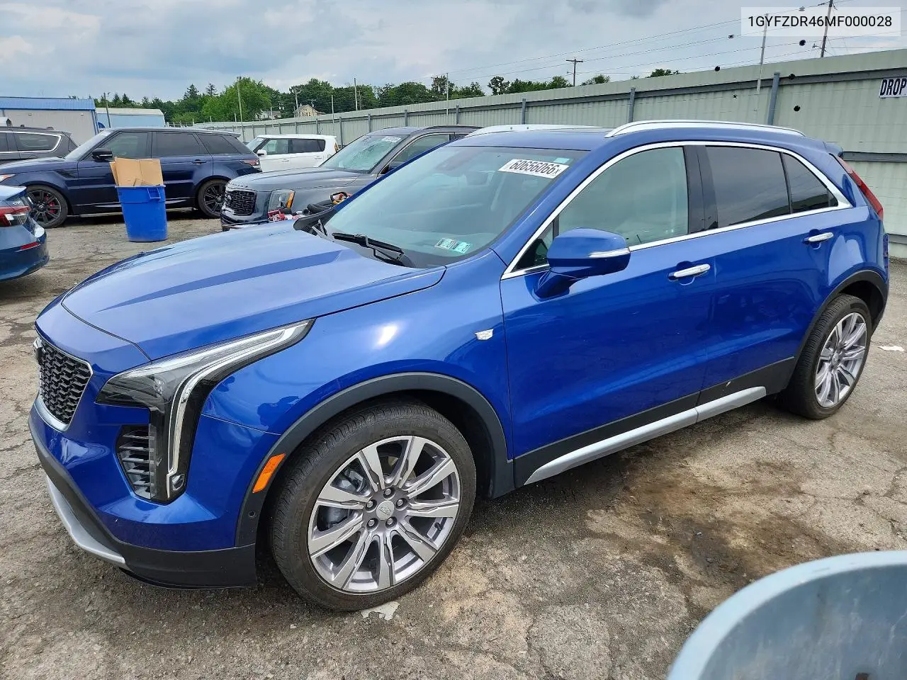 2021 Cadillac Xt4 Premium Luxury VIN: 1GYFZDR46MF000028 Lot: 60656066