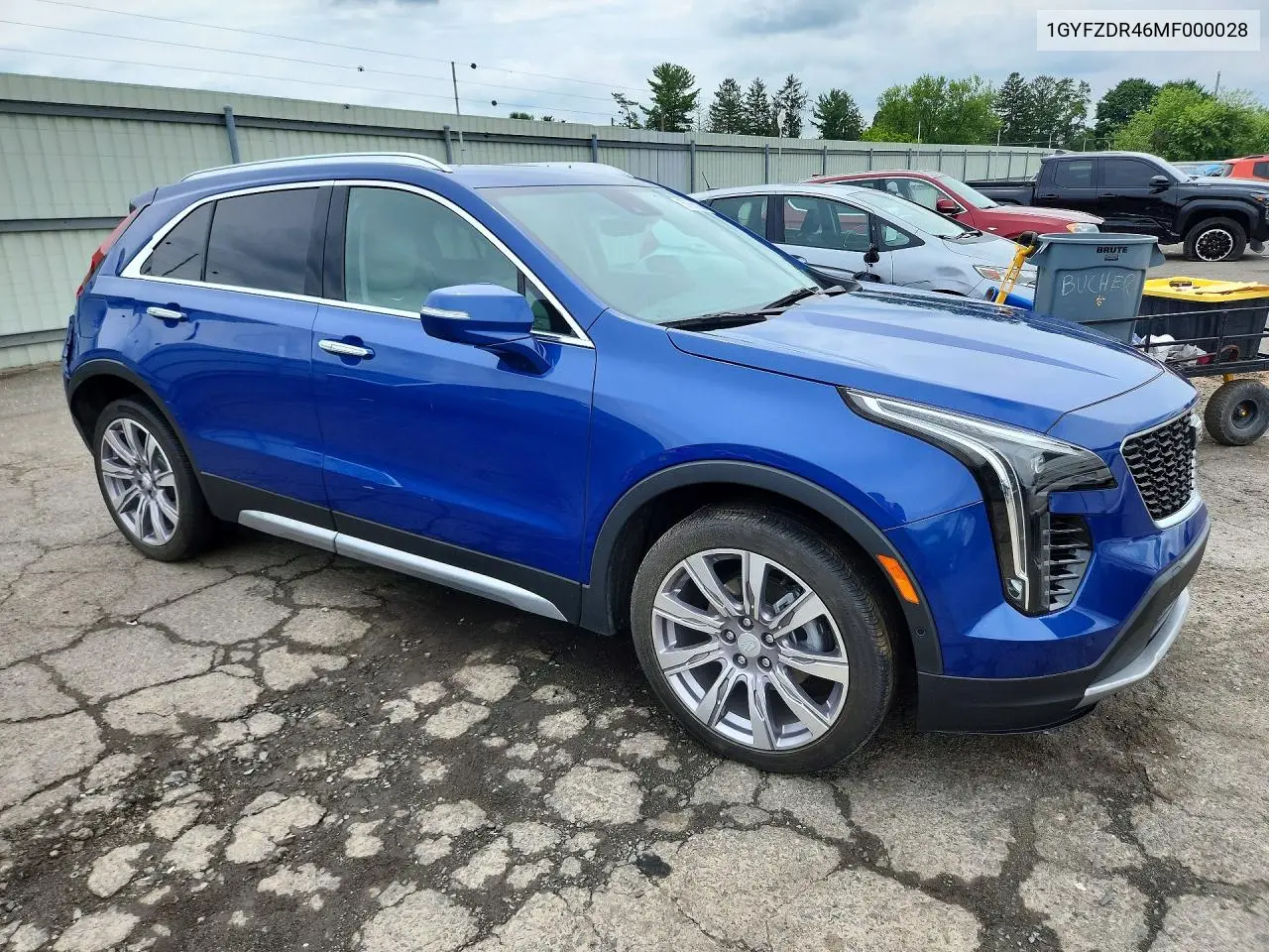 2021 Cadillac Xt4 Premium Luxury VIN: 1GYFZDR46MF000028 Lot: 60656066