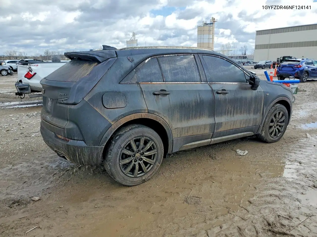 2022 Cadillac Xt4 Premium Luxury VIN: 1GYFZDR46NF124141 Lot: 47785946