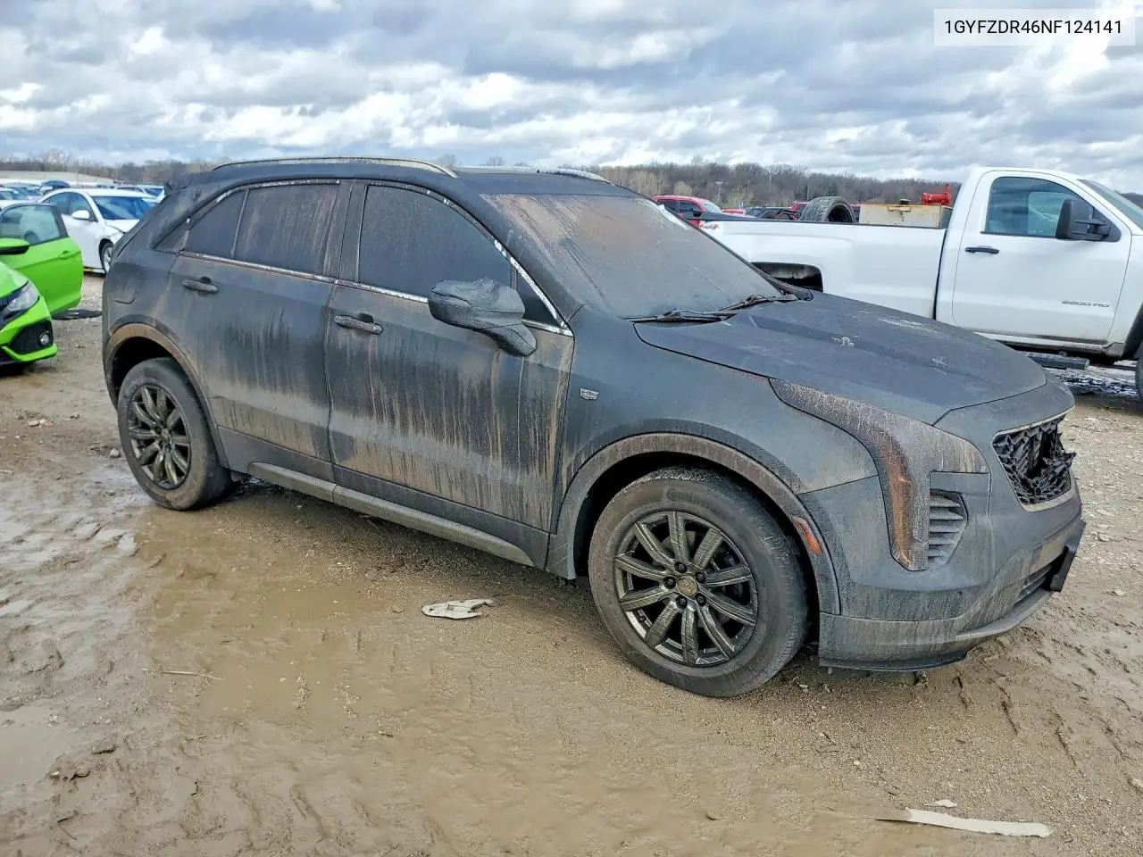 2022 Cadillac Xt4 Premium Luxury VIN: 1GYFZDR46NF124141 Lot: 47785946
