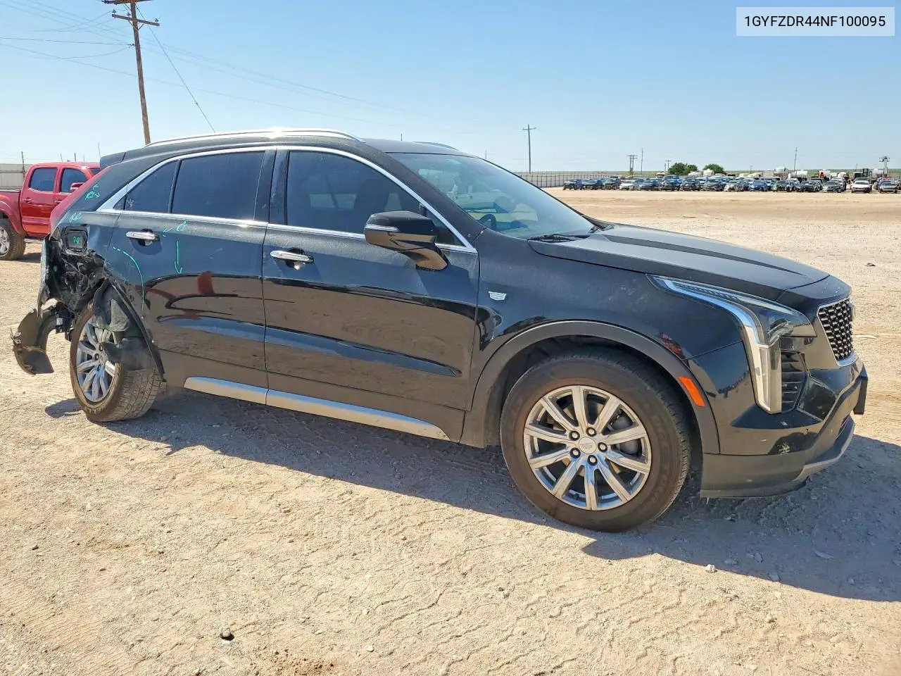2022 Cadillac Xt4 Premium Luxury VIN: 1GYFZDR44NF100095 Lot: 52665146