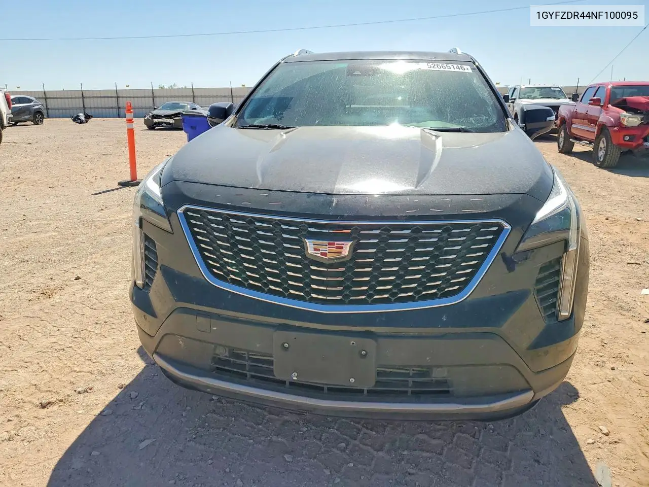 2022 Cadillac Xt4 Premium Luxury VIN: 1GYFZDR44NF100095 Lot: 52665146