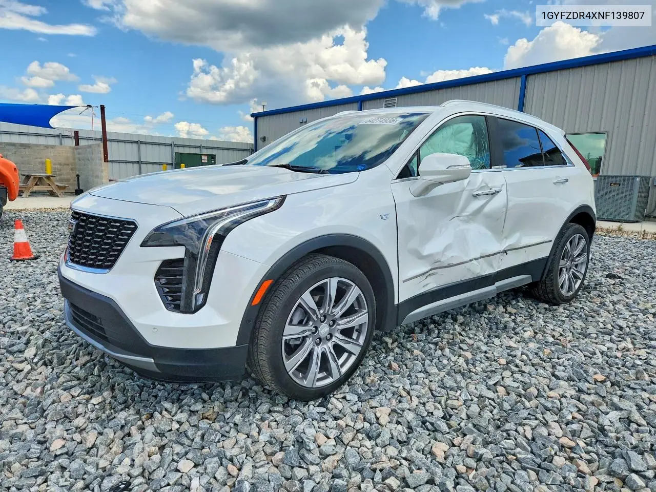 2022 Cadillac Xt4 Premium Luxury VIN: 1GYFZDR4XNF139807 Lot: 54274936