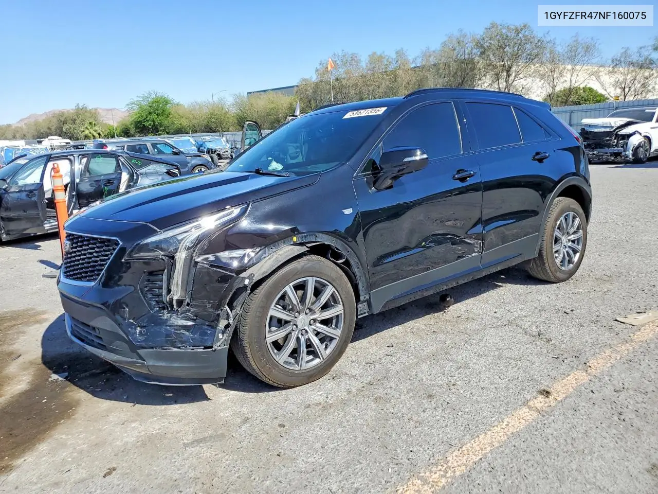2022 Cadillac Xt4 Sport VIN: 1GYFZFR47NF160075 Lot: 55621356