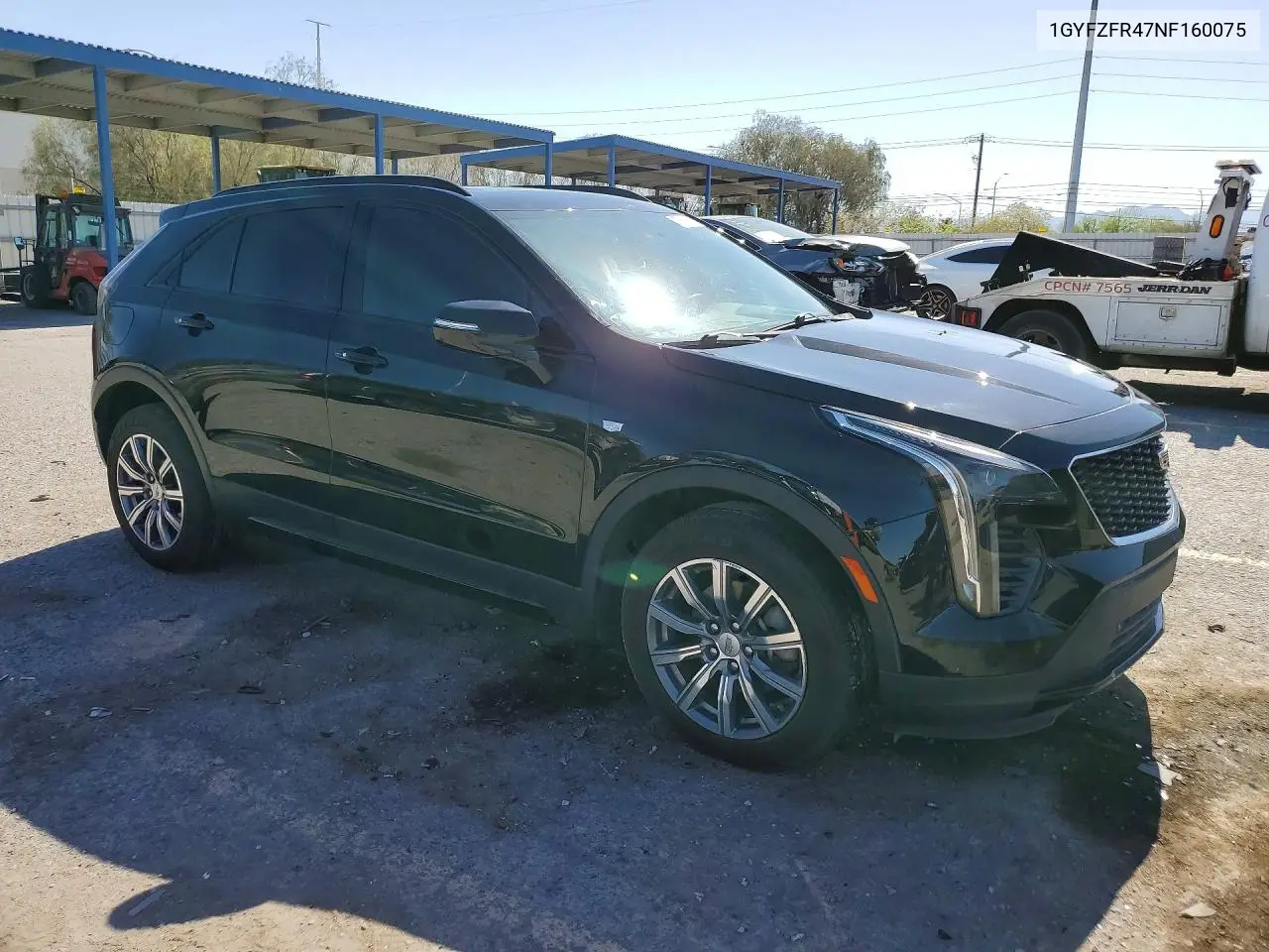 2022 Cadillac Xt4 Sport VIN: 1GYFZFR47NF160075 Lot: 55621356