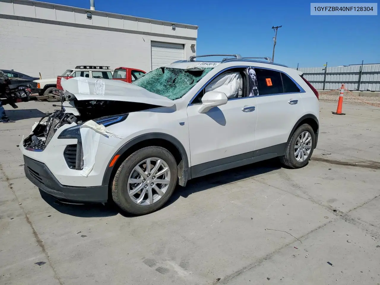 2022 Cadillac Xt4 Luxury VIN: 1GYFZBR40NF128304 Lot: 55843876