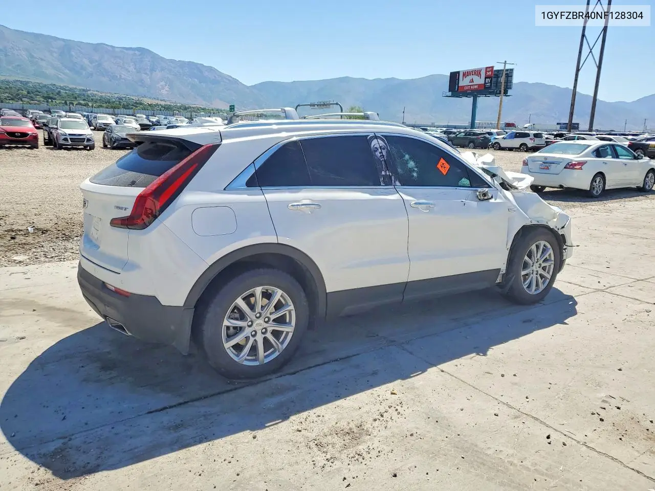 2022 Cadillac Xt4 Luxury VIN: 1GYFZBR40NF128304 Lot: 55843876