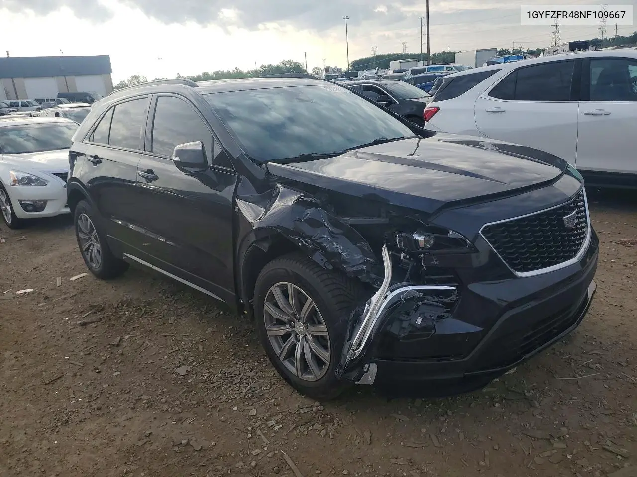 2022 Cadillac Xt4 Sport VIN: 1GYFZFR48NF109667 Lot: 56292116