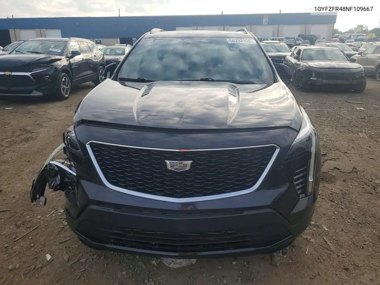 2022 Cadillac Xt4 Sport VIN: 1GYFZFR48NF109667 Lot: 56292116