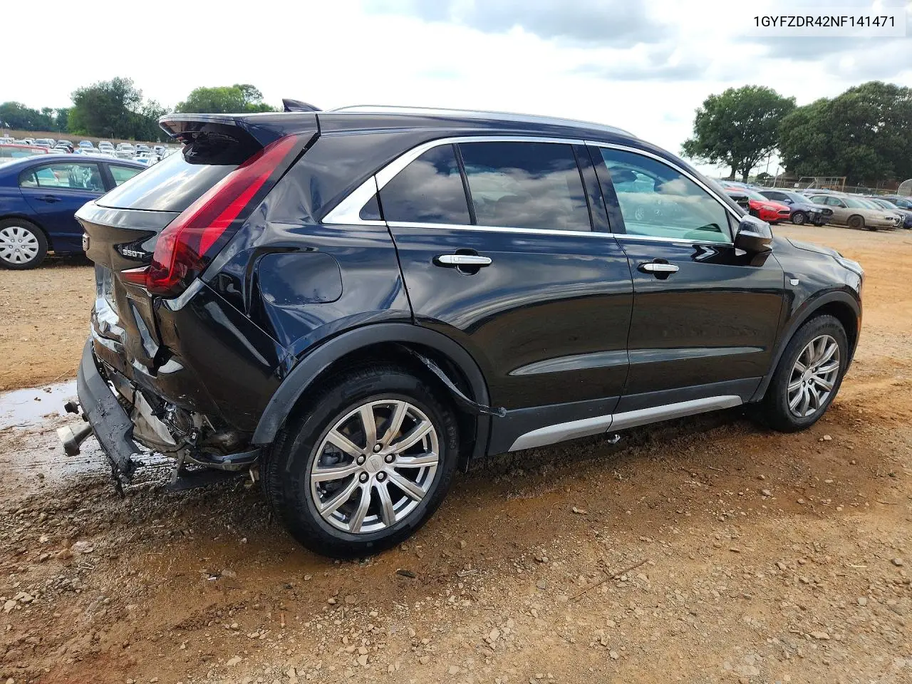 2022 Cadillac Xt4 Premium Luxury VIN: 1GYFZDR42NF141471 Lot: 56735706