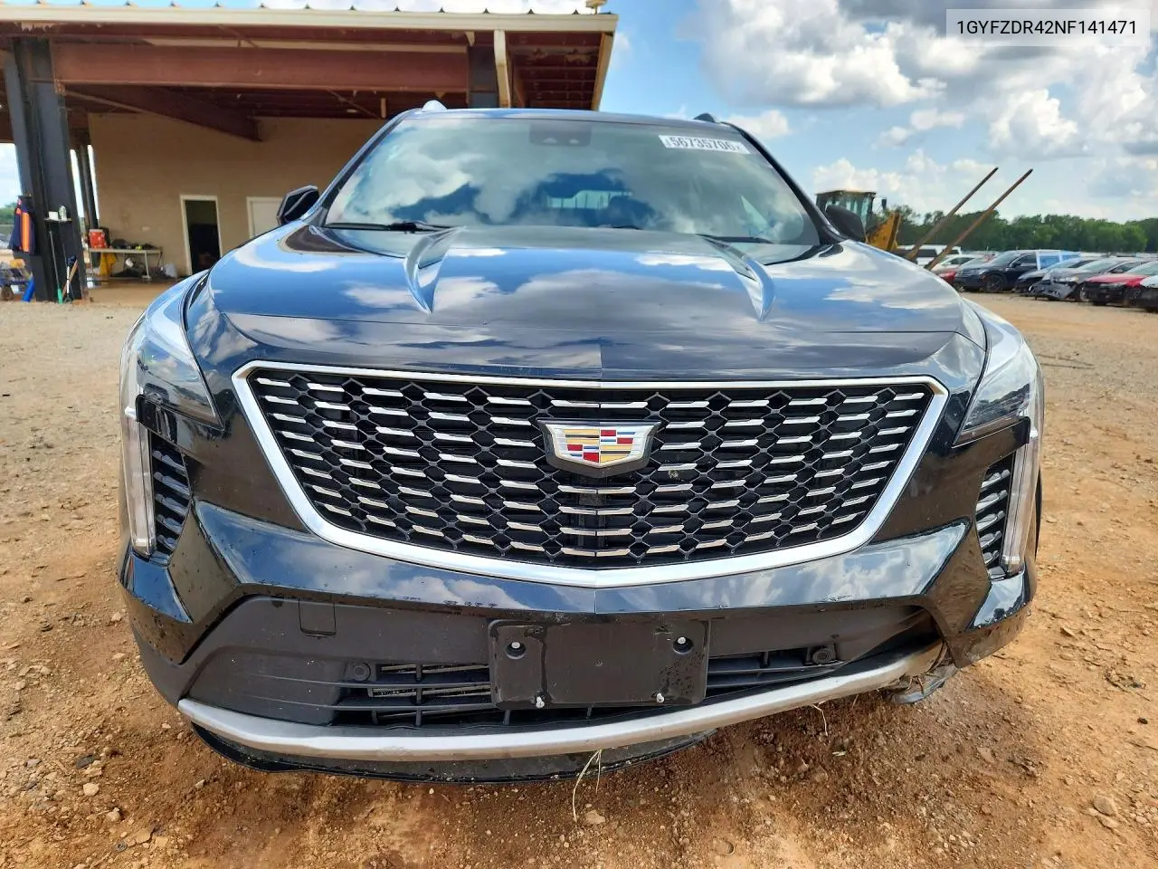 2022 Cadillac Xt4 Premium Luxury VIN: 1GYFZDR42NF141471 Lot: 56735706