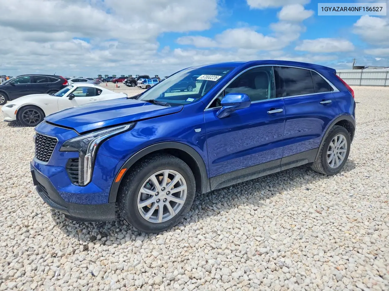 2022 Cadillac Xt4 Luxury VIN: 1GYAZAR40NF156527 Lot: 57660226