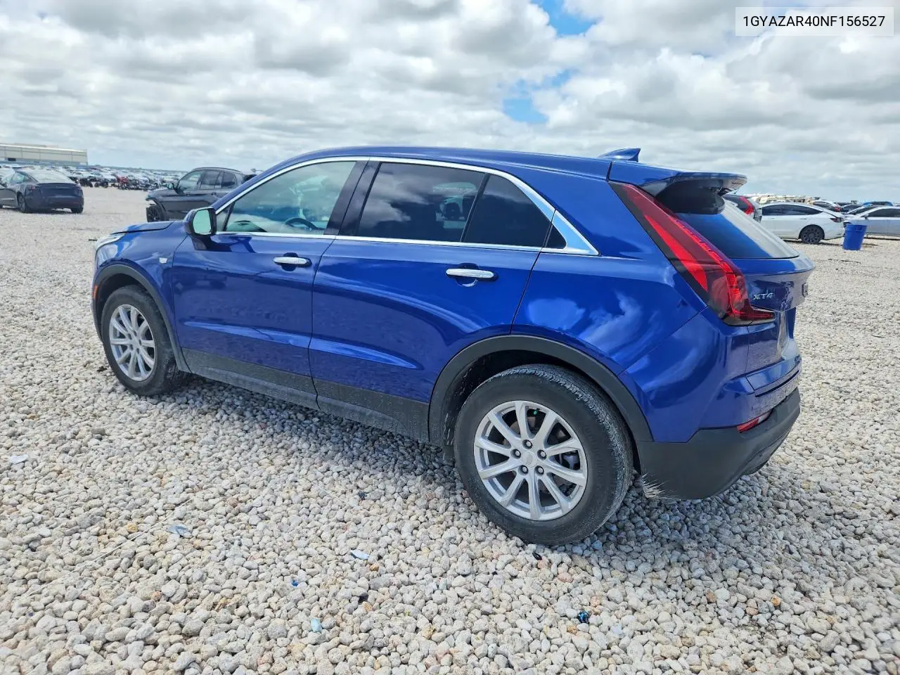 2022 Cadillac Xt4 Luxury VIN: 1GYAZAR40NF156527 Lot: 57660226