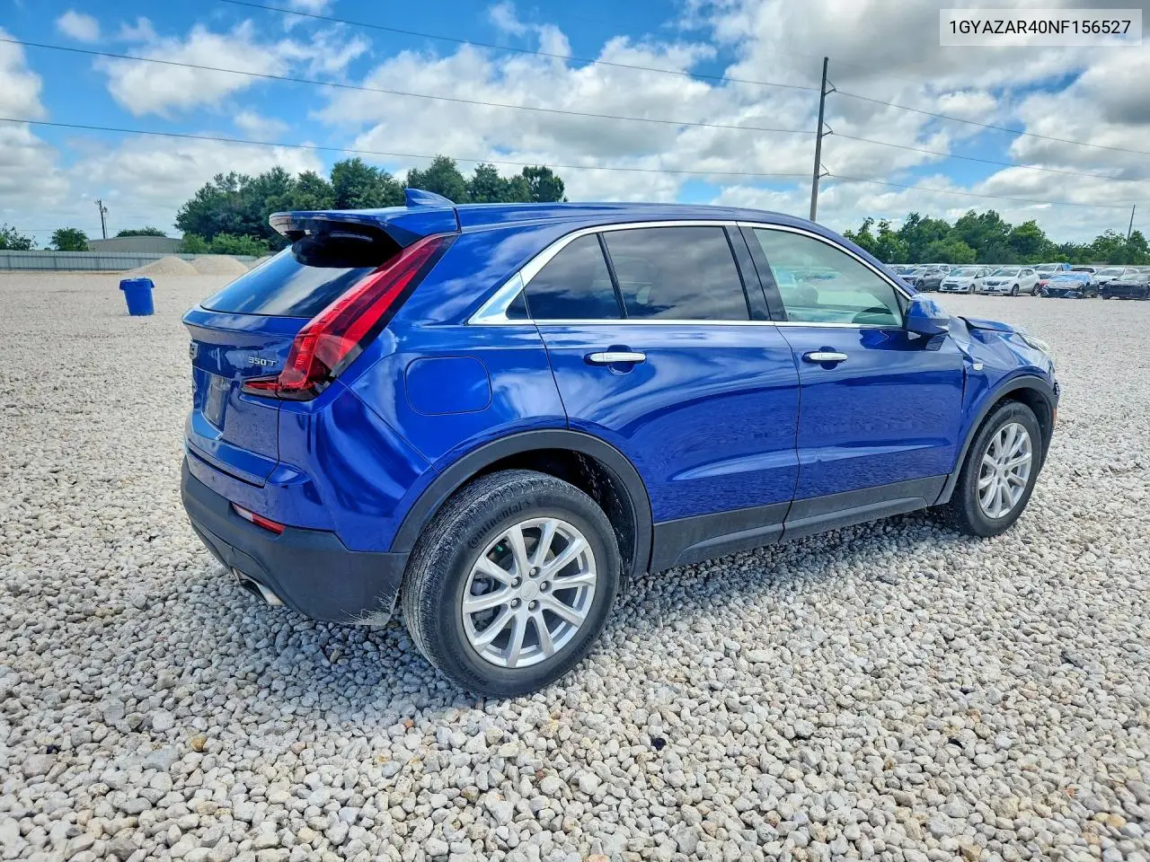 2022 Cadillac Xt4 Luxury VIN: 1GYAZAR40NF156527 Lot: 57660226