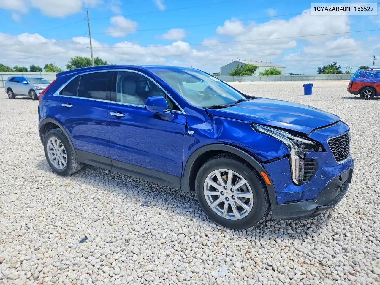 2022 Cadillac Xt4 Luxury VIN: 1GYAZAR40NF156527 Lot: 57660226