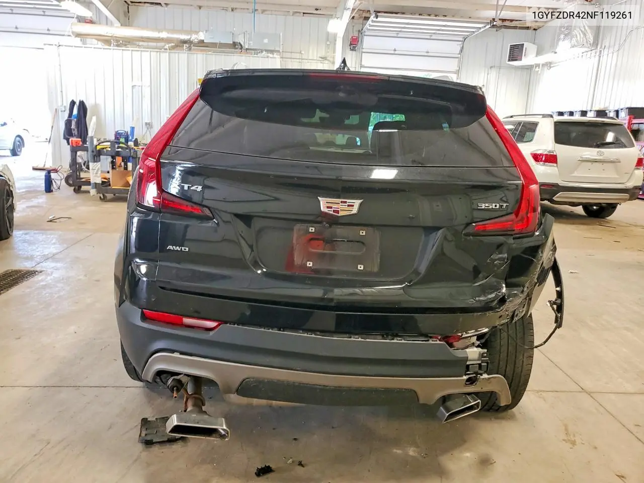 2022 Cadillac Xt4 Premium Luxury VIN: 1GYFZDR42NF119261 Lot: 57898976