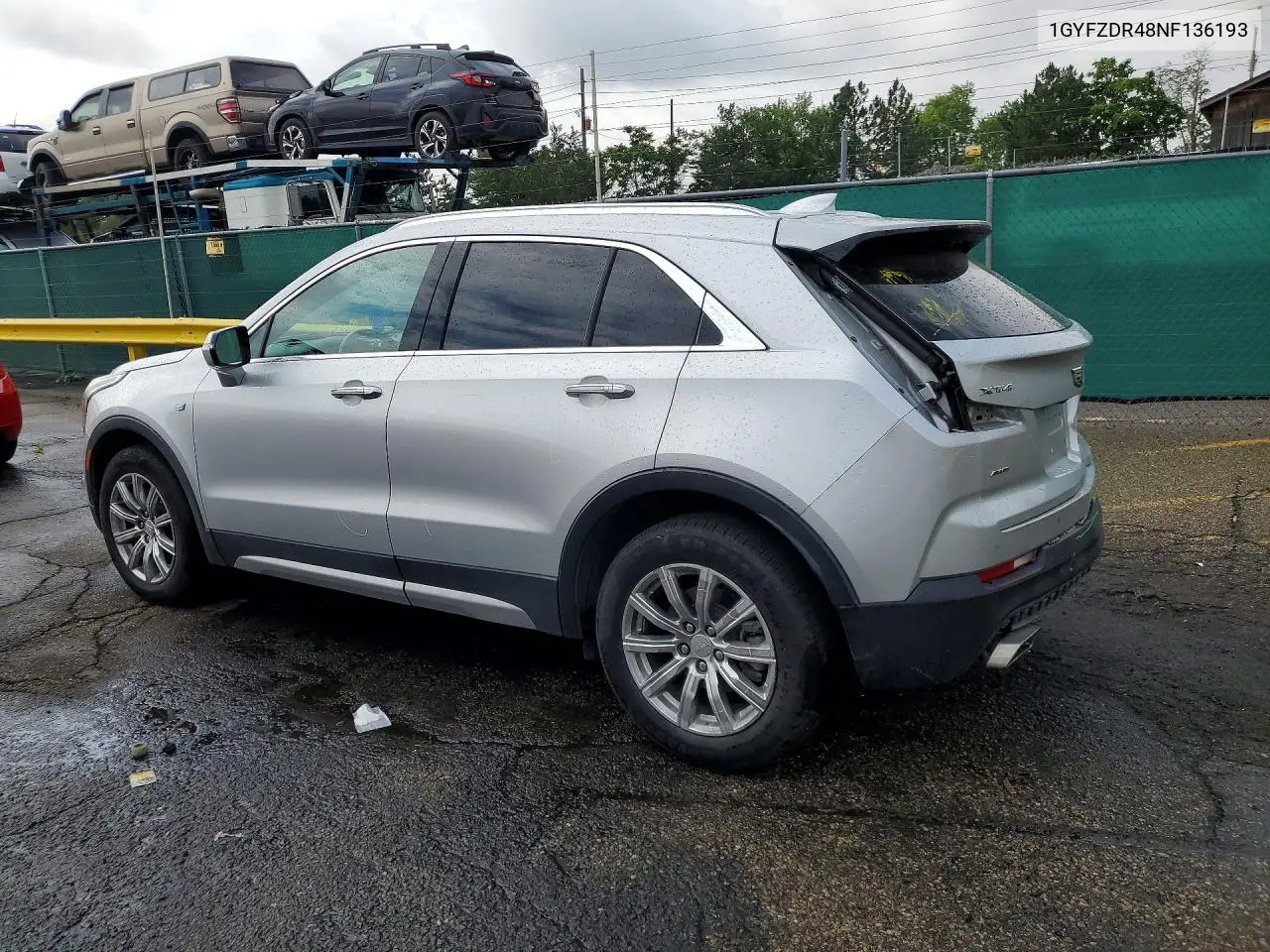 2022 Cadillac Xt4 Premium Luxury VIN: 1GYFZDR48NF136193 Lot: 58217346
