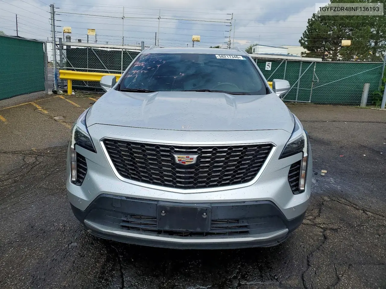 2022 Cadillac Xt4 Premium Luxury VIN: 1GYFZDR48NF136193 Lot: 58217346