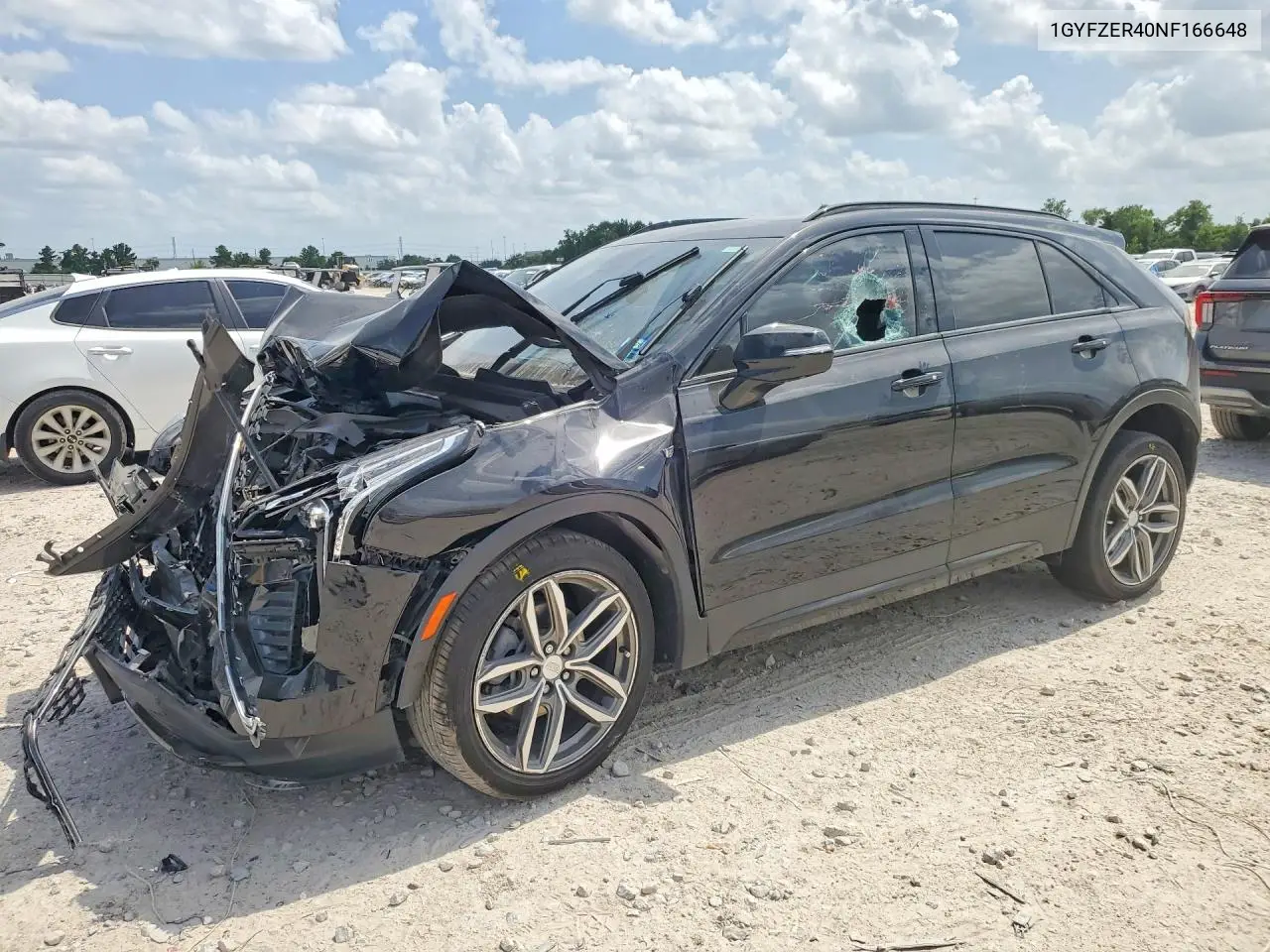 2022 Cadillac Xt4 Sport VIN: 1GYFZER40NF166648 Lot: 58569946