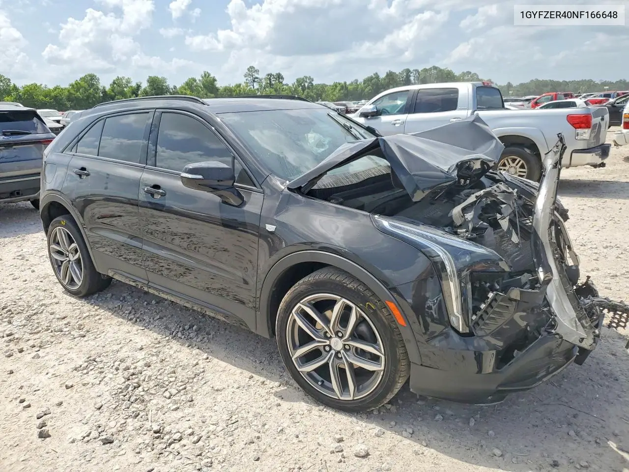 2022 Cadillac Xt4 Sport VIN: 1GYFZER40NF166648 Lot: 58569946