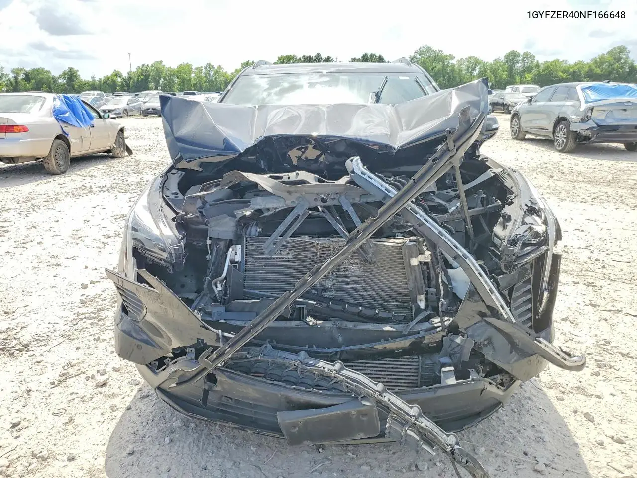 2022 Cadillac Xt4 Sport VIN: 1GYFZER40NF166648 Lot: 58569946
