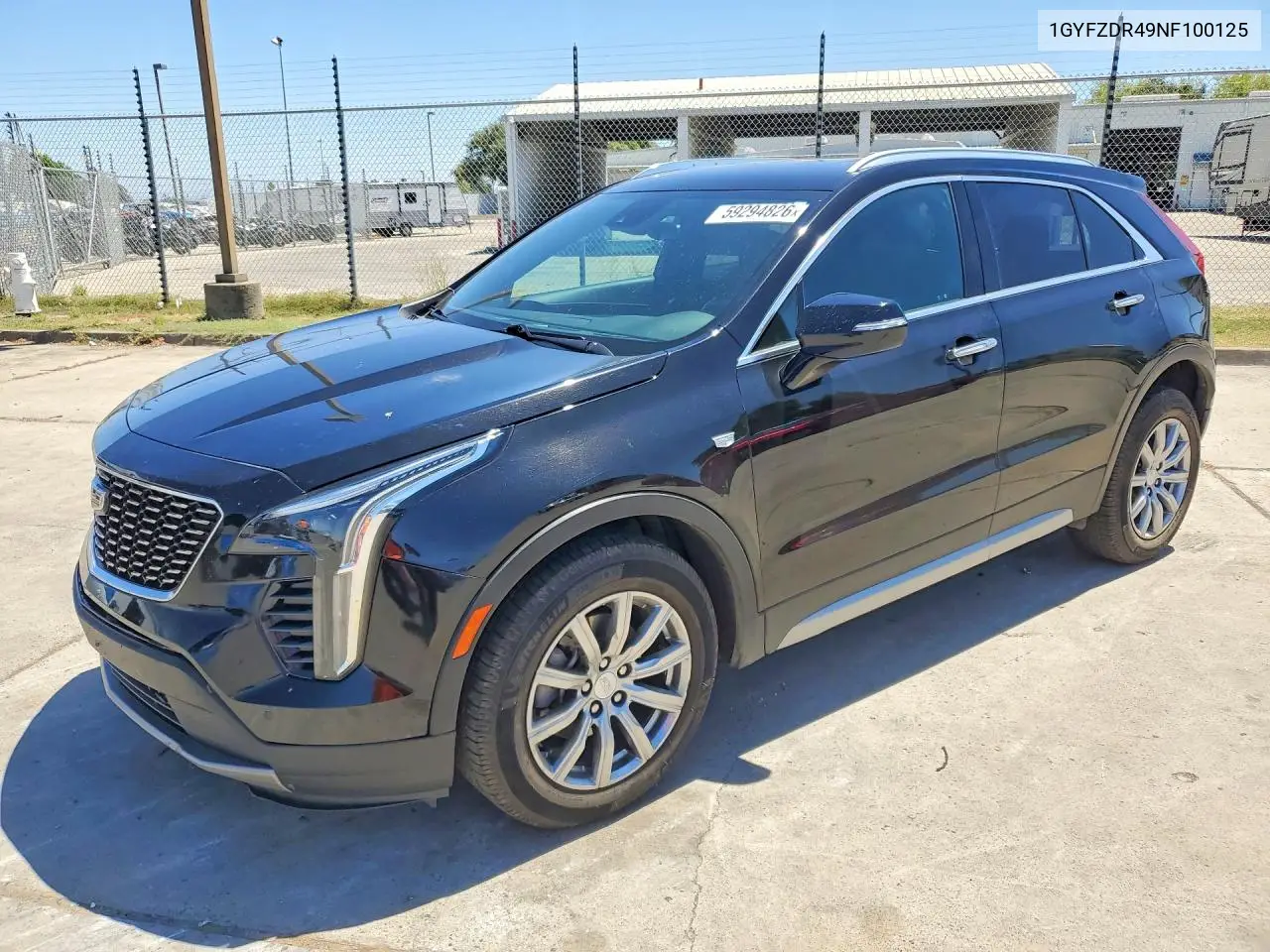 2022 Cadillac Xt4 Premium Luxury VIN: 1GYFZDR49NF100125 Lot: 59294826