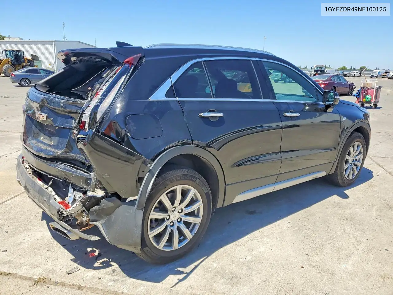 2022 Cadillac Xt4 Premium Luxury VIN: 1GYFZDR49NF100125 Lot: 59294826