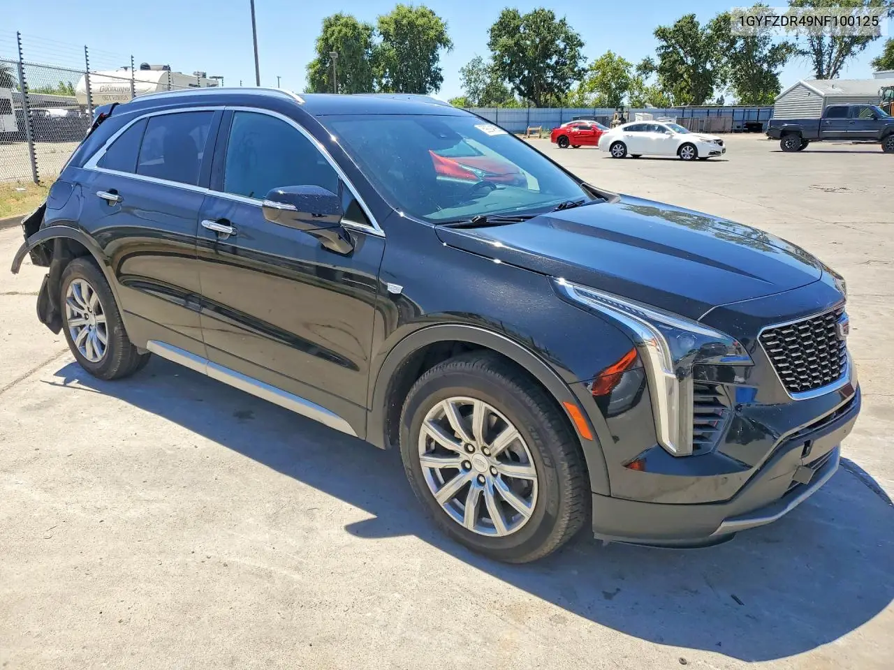 2022 Cadillac Xt4 Premium Luxury VIN: 1GYFZDR49NF100125 Lot: 59294826