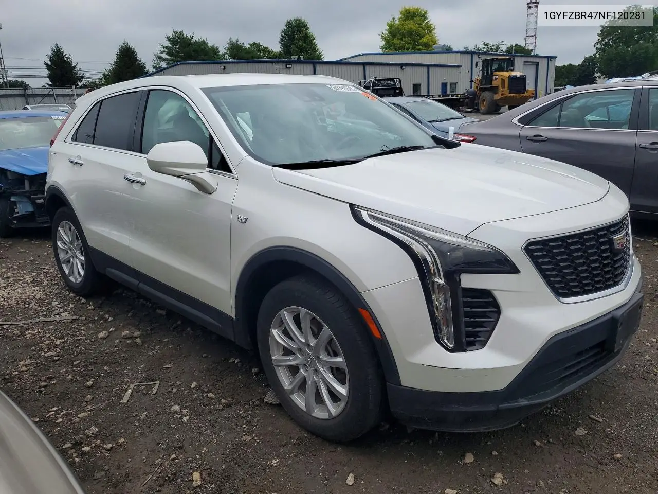 2022 Cadillac Xt4 Luxury VIN: 1GYFZBR47NF120281 Lot: 60293746