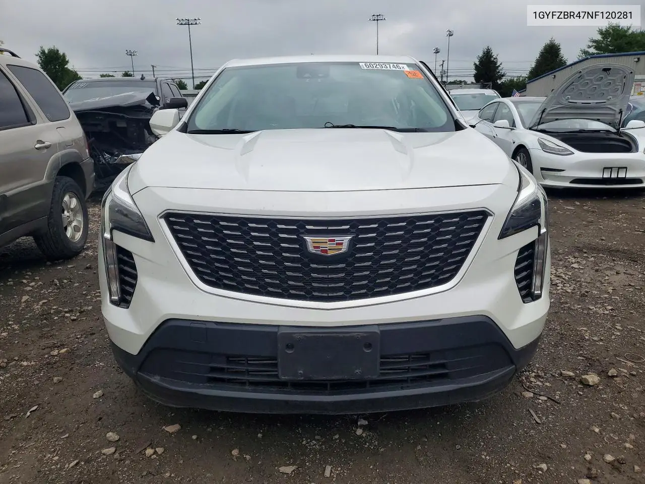 2022 Cadillac Xt4 Luxury VIN: 1GYFZBR47NF120281 Lot: 60293746