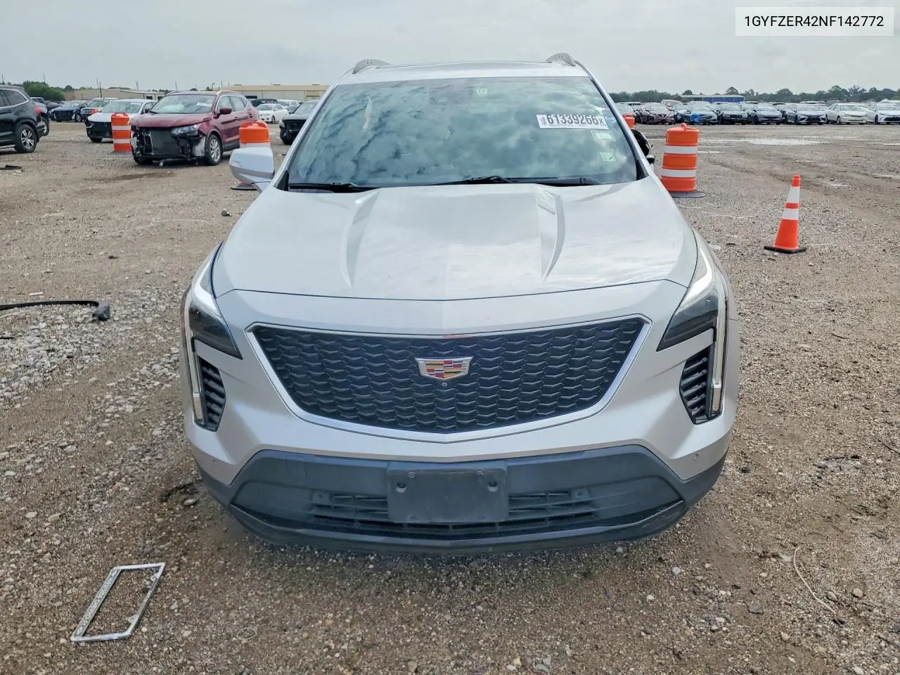 2022 Cadillac Xt4 Sport VIN: 1GYFZER42NF142772 Lot: 61339266