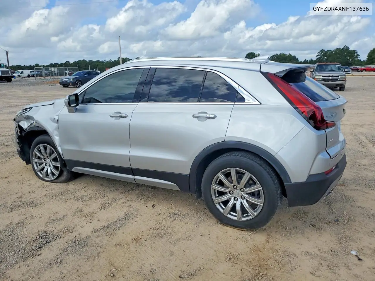 2022 Cadillac Xt4 Premium Luxury VIN: 1GYFZDR4XNF137636 Lot: 85974425