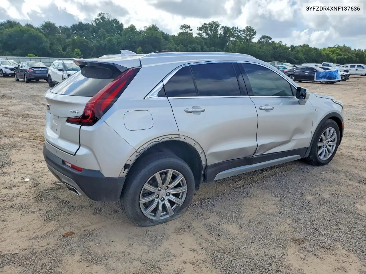 2022 Cadillac Xt4 Premium Luxury VIN: 1GYFZDR4XNF137636 Lot: 85974425