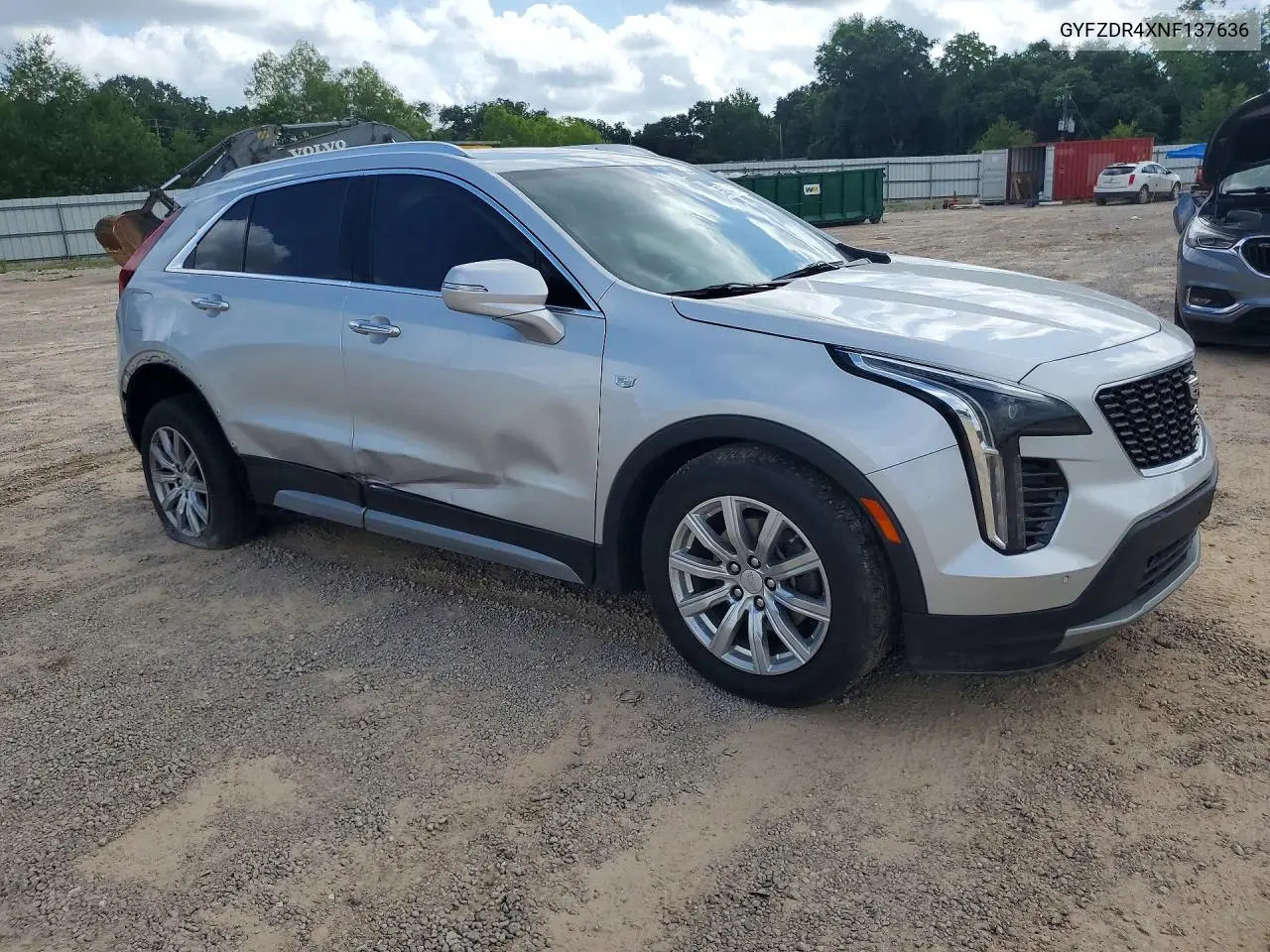 2022 Cadillac Xt4 Premium Luxury VIN: 1GYFZDR4XNF137636 Lot: 85974425