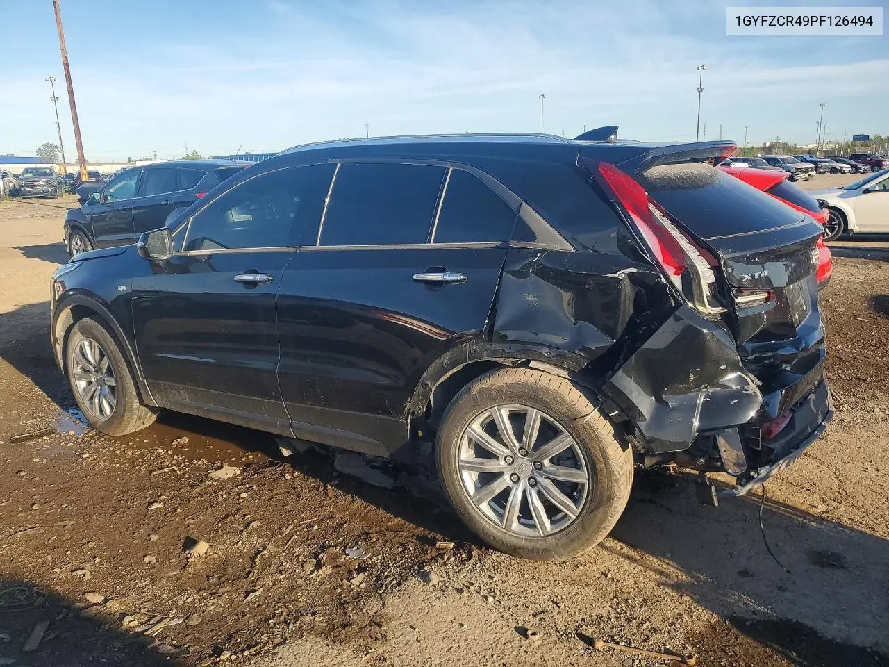 1GYFZCR49PF126494 2023 Cadillac Xt4 Premium Luxury