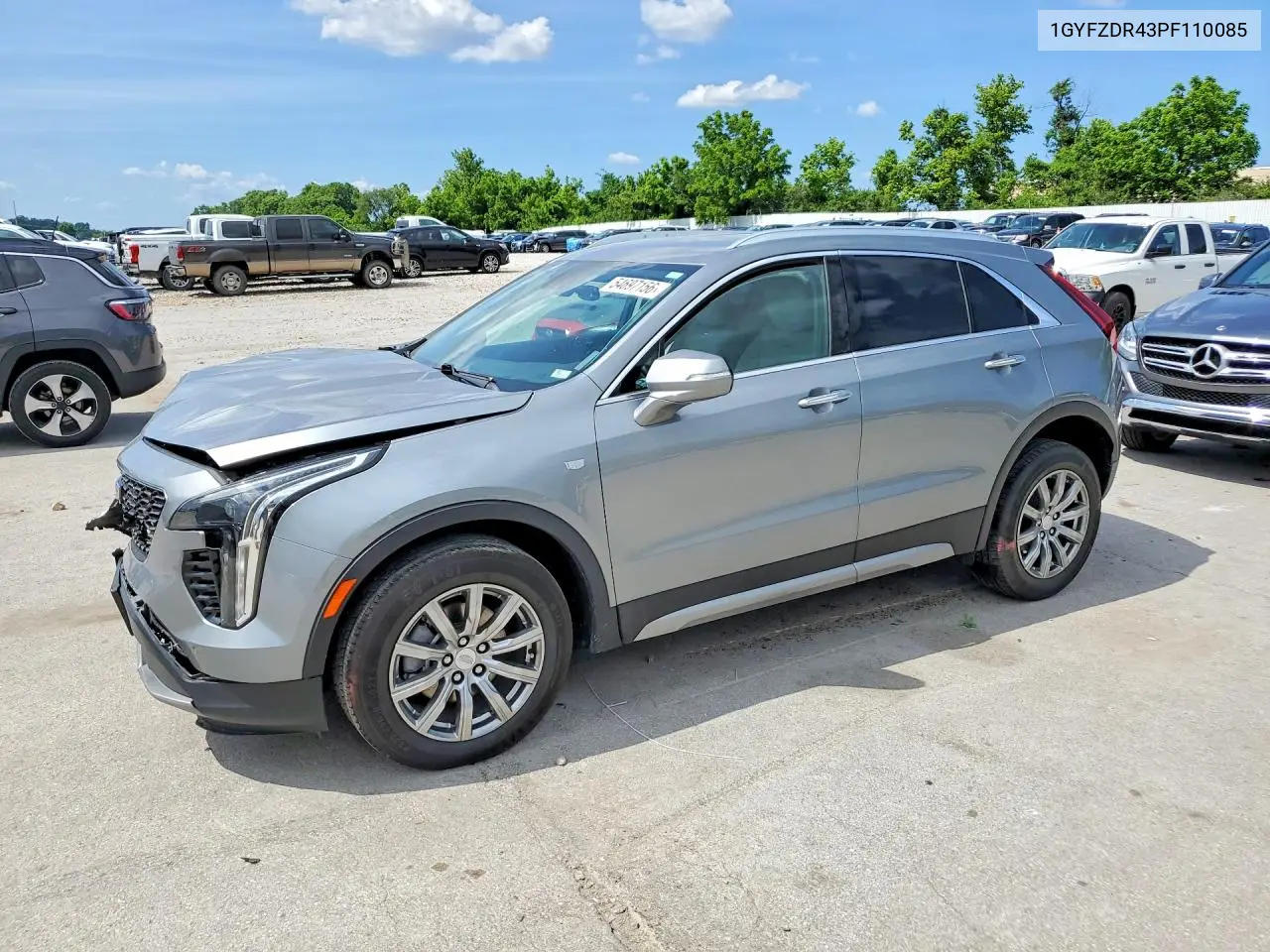 2023 Cadillac Xt4 Premium Luxury VIN: 1GYFZDR43PF110085 Lot: 54697156