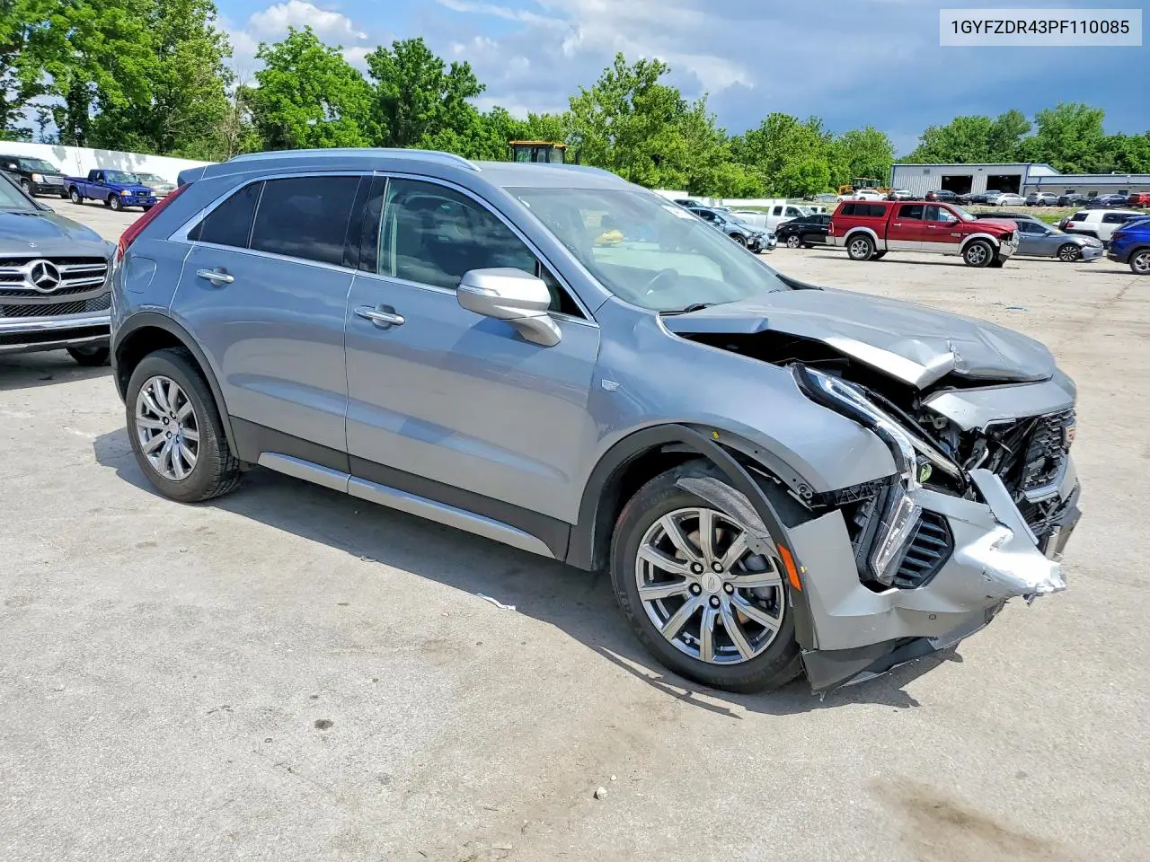 2023 Cadillac Xt4 Premium Luxury VIN: 1GYFZDR43PF110085 Lot: 54697156