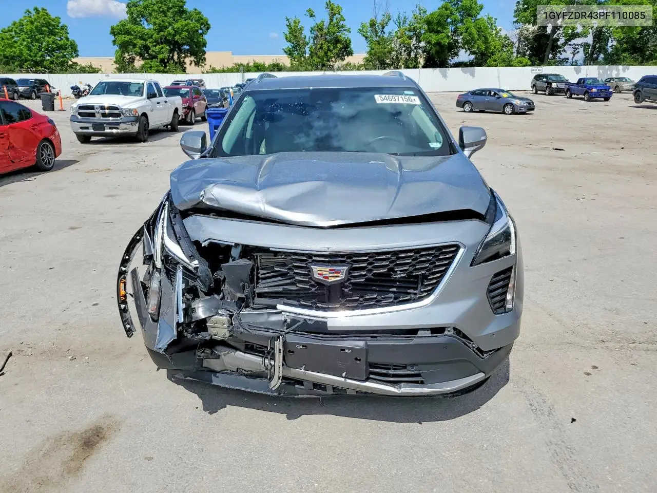 2023 Cadillac Xt4 Premium Luxury VIN: 1GYFZDR43PF110085 Lot: 54697156