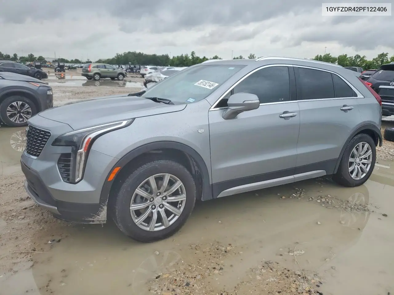 2023 Cadillac Xt4 Premium Luxury VIN: 1GYFZDR42PF122406 Lot: 55152146