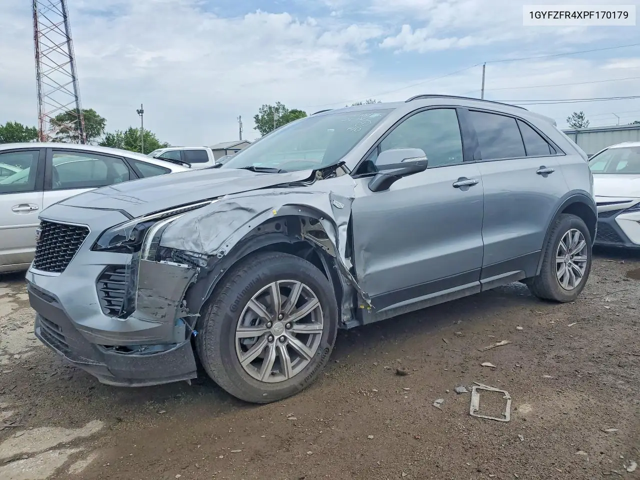 2023 Cadillac Xt4 Sport VIN: 1GYFZFR4XPF170179 Lot: 56283216
