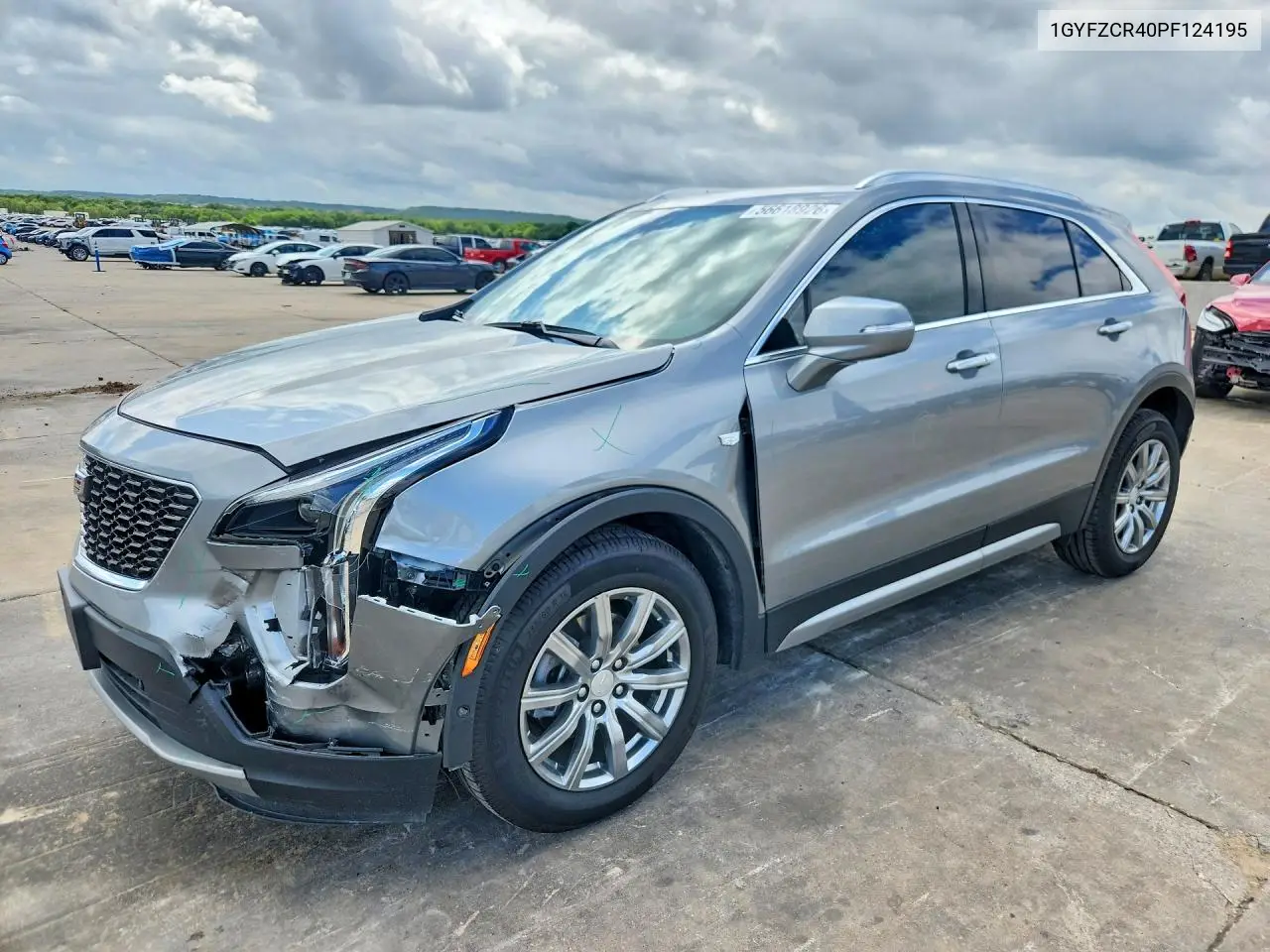 2023 Cadillac Xt4 Premium Luxury VIN: 1GYFZCR40PF124195 Lot: 56618926