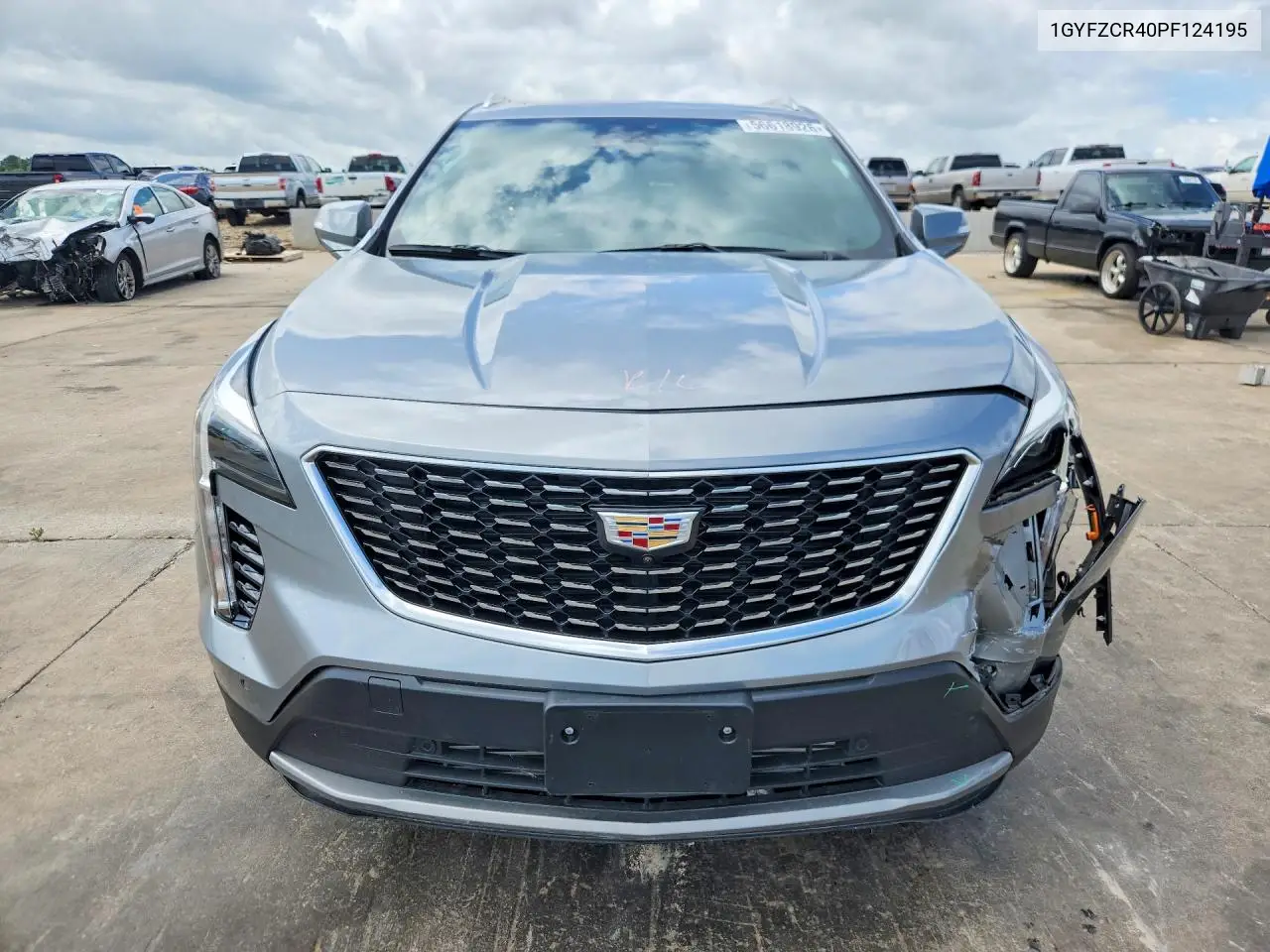 2023 Cadillac Xt4 Premium Luxury VIN: 1GYFZCR40PF124195 Lot: 56618926
