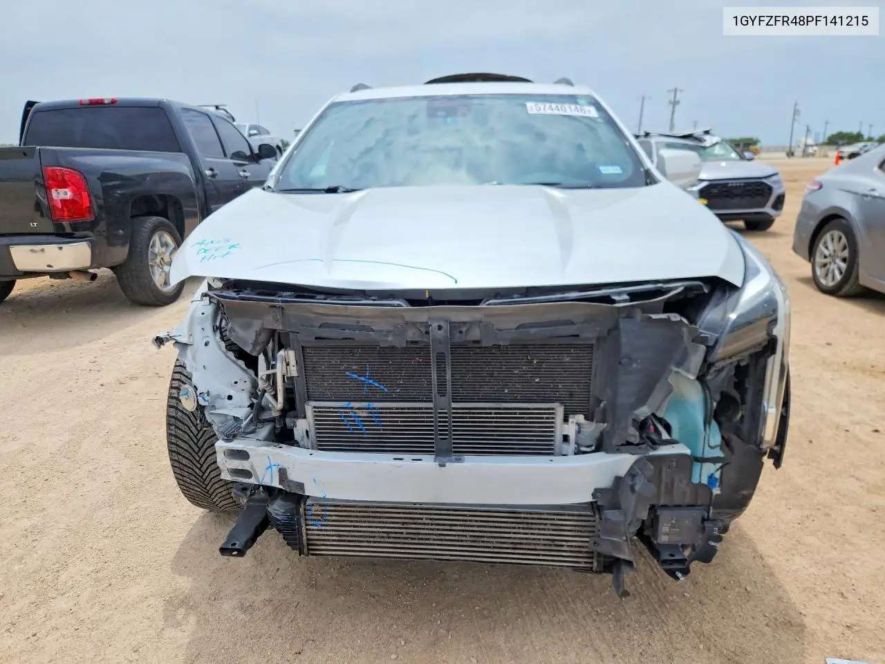 2023 Cadillac Xt4 Sport VIN: 1GYFZFR48PF141215 Lot: 57440146